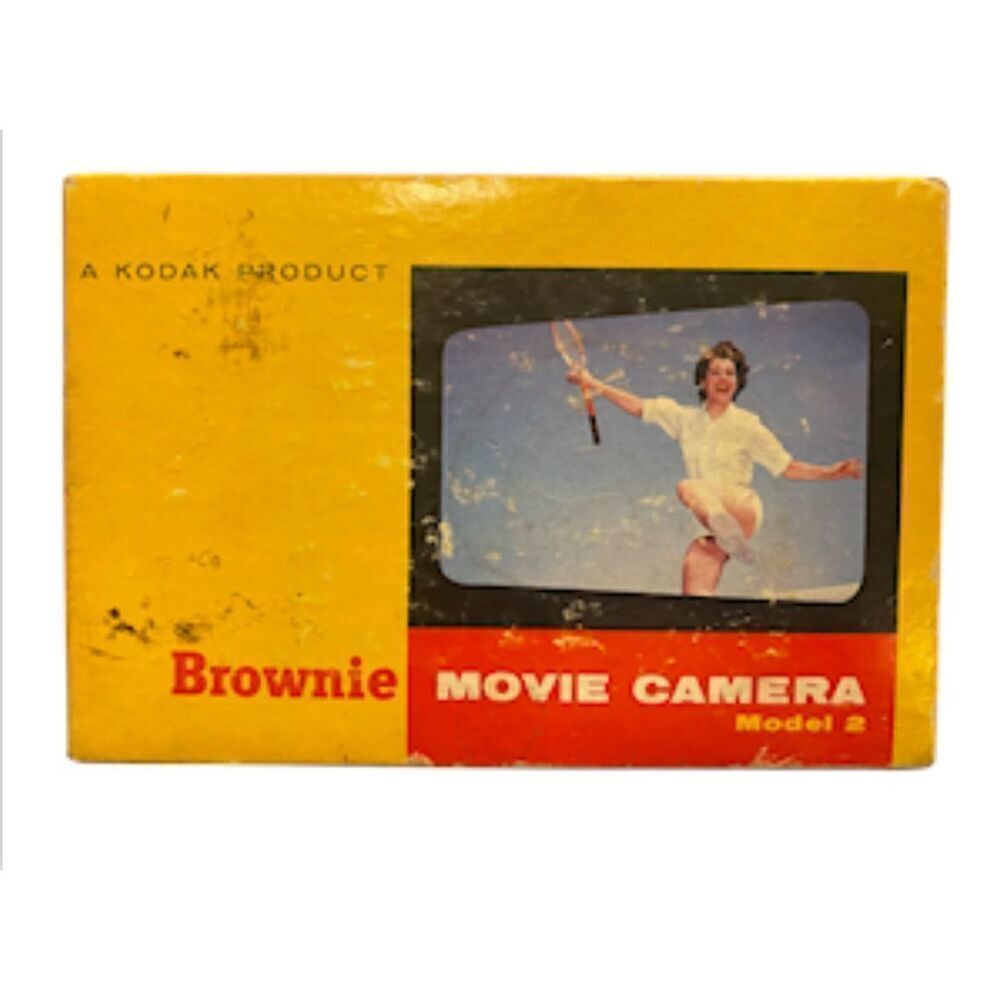 Kodak Brownie Movie Camera Model 2 1950’s Vintage